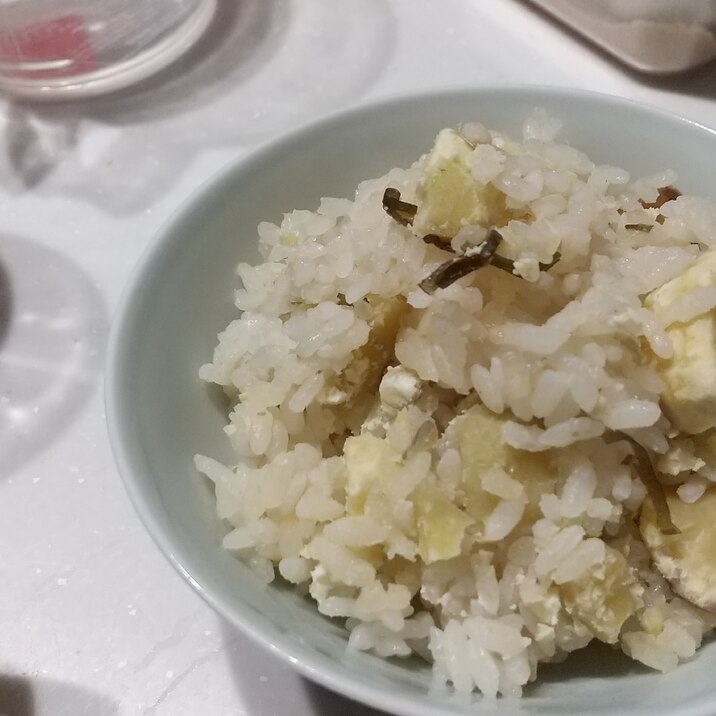 簡単❗️栗塩昆布ごはん